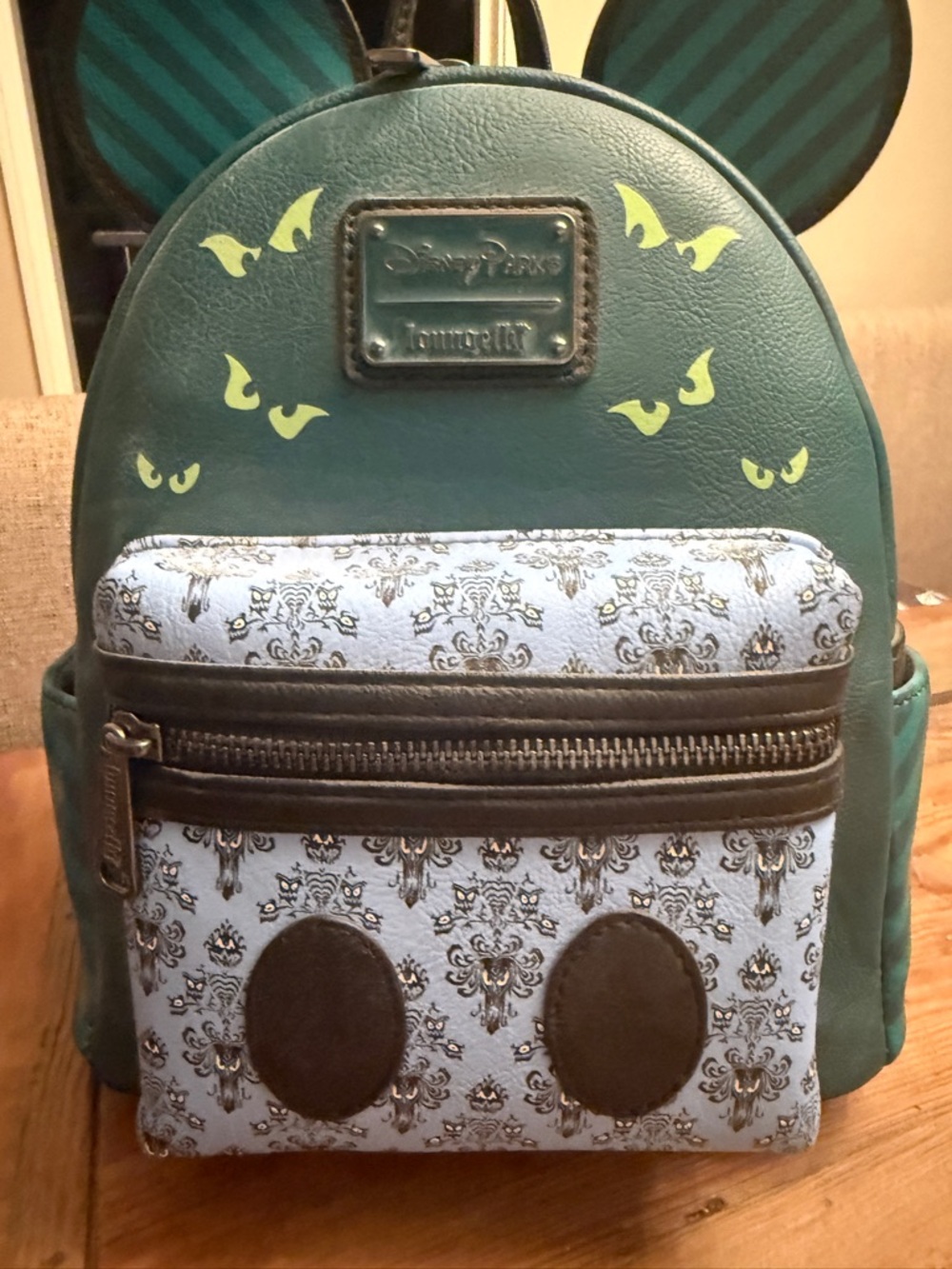 Disney Haunted Mansion loungefly backpack